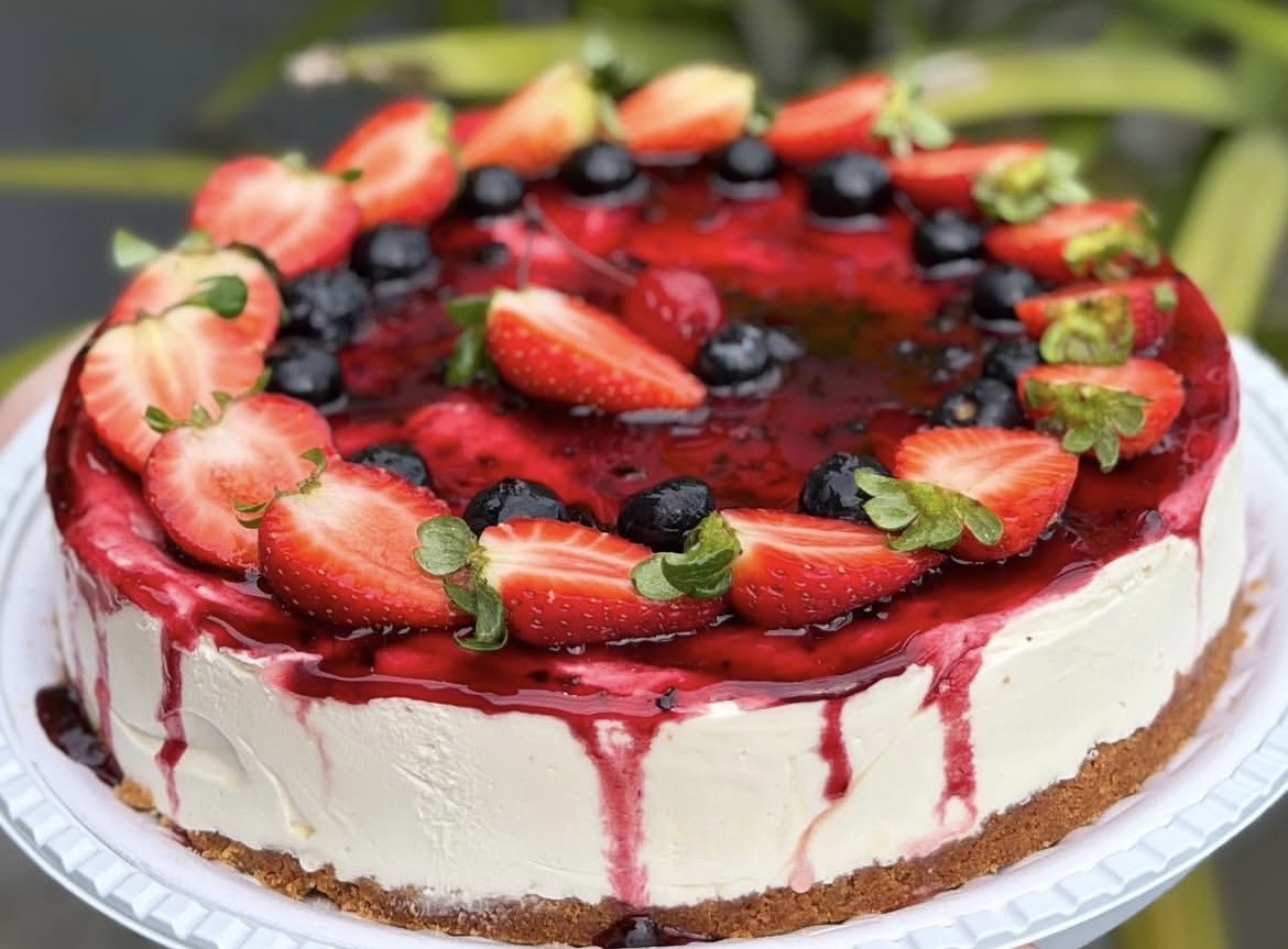 Vitrine de tortas e bolos da Habeb's